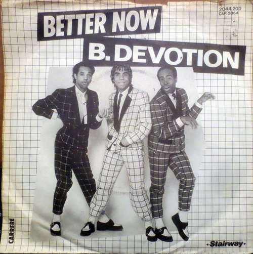 Cover B. Devotion - Better Now (7, Single) Schallplatten Ankauf