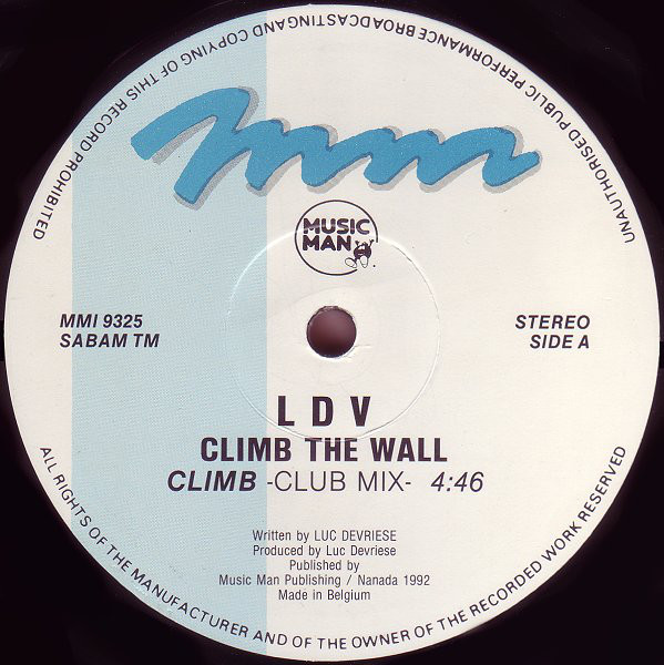 Cover LDV - Climb The Wall (Remixes) (12) Schallplatten Ankauf