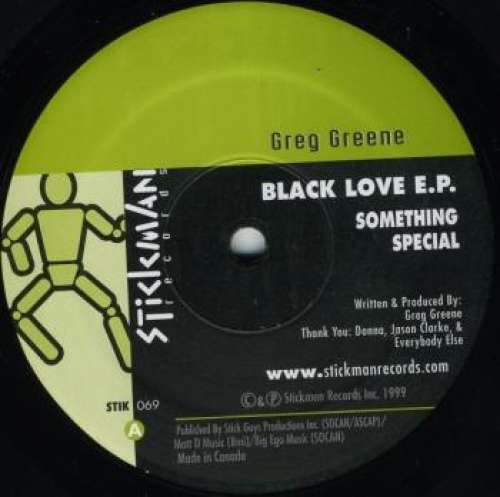 Cover Greg Greene - Black Love E.P. (12) Schallplatten Ankauf