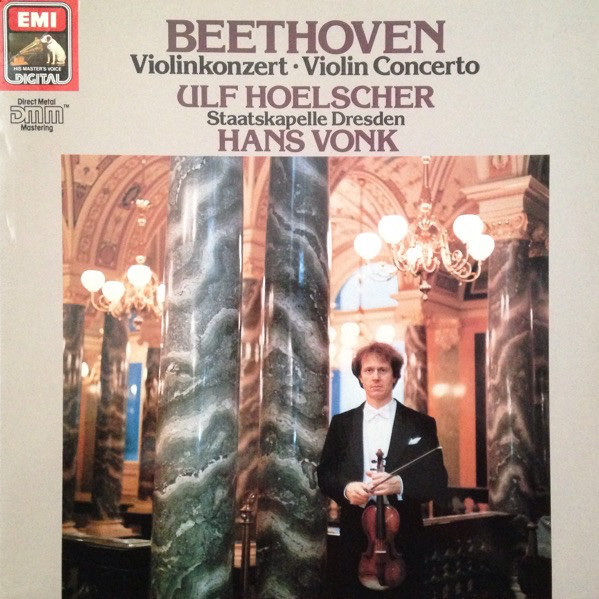 Cover Beethoven* - Ulf Hoelscher, Staatskapelle Dresden, Hans Vonk - Violinkonzert (LP, Album) Schallplatten Ankauf