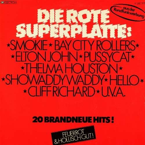 Cover Various - Die Rote Superplatte  (LP, Comp) Schallplatten Ankauf