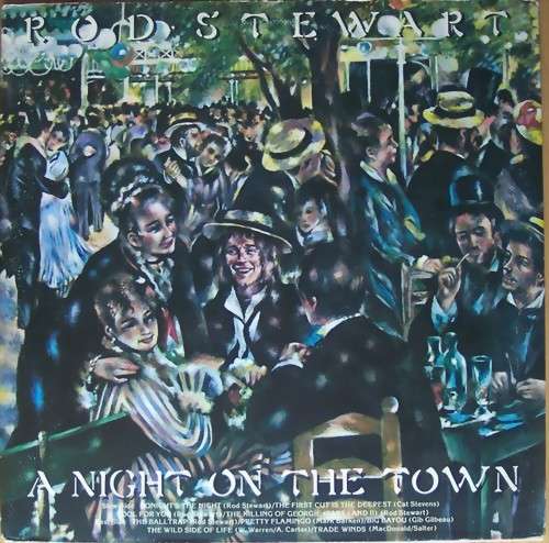 Cover Rod Stewart - A Night On The Town (LP, Album, Jac) Schallplatten Ankauf