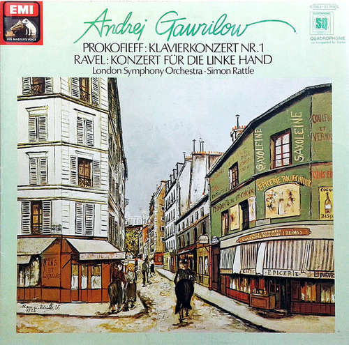 Cover Andrej Gawrilow*, Prokofiev*, Ravel*, The London Symphony Orchestra - Klavierkonzert Nr. 1 / Konzert Für Die Linke Hand (LP) Schallplatten Ankauf