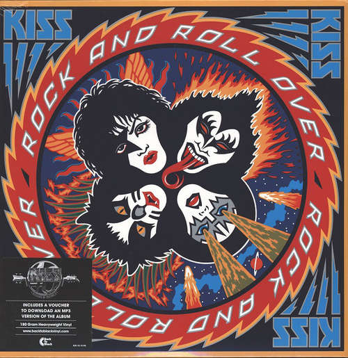 Cover Kiss - Rock And Roll Over (LP, Album, RE, 180) Schallplatten Ankauf
