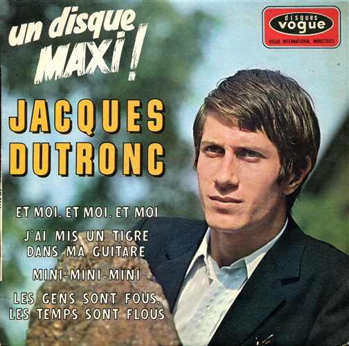 Cover Jacques Dutronc - Et Moi, Et Moi, Et Moi (7, EP) Schallplatten Ankauf