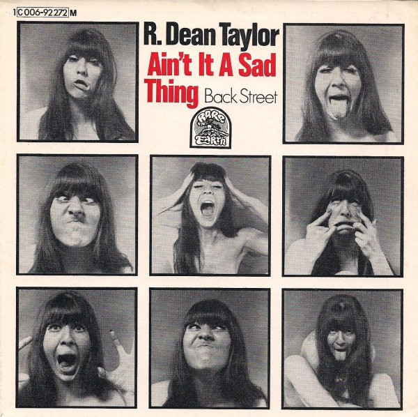 Cover R. Dean Taylor - Ain´t It A Sad Thing (7, Single, Mono) Schallplatten Ankauf