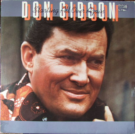 Cover Don Gibson - Starting All Over Again (LP, Album) Schallplatten Ankauf