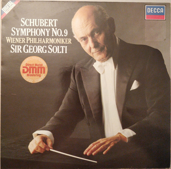 Cover Schubert*, Wiener Philharmoniker, Sir Georg Solti* - Symphony No. 9 (LP) Schallplatten Ankauf