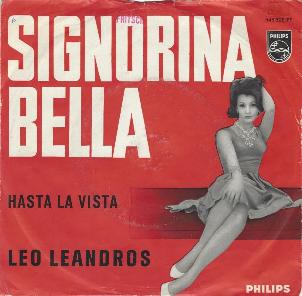 Cover Leo Leandros - Signorina Bella (7, Single) Schallplatten Ankauf