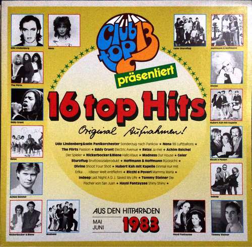 Cover Various - 16 Top Hits -  Mai / Juni 1983 (LP, Comp, Club) Schallplatten Ankauf