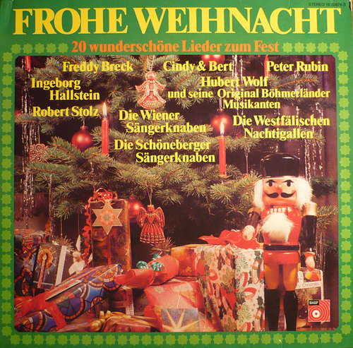 Cover Various - Frohe Weihnacht - 20 Wunderschöne Lieder Zum Fest (LP, Comp) Schallplatten Ankauf