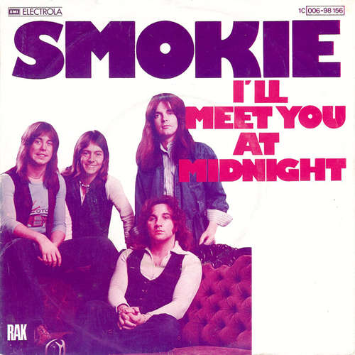 Cover Smokie - I'll Meet You At Midnight (7, Single, EMI) Schallplatten Ankauf