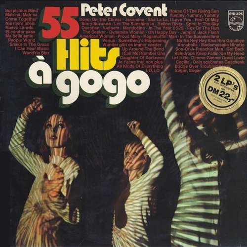 Cover Peter Covent Band - 55 Hits à Gogo (2xLP, Comp, Gat) Schallplatten Ankauf