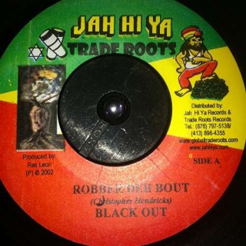 Cover Black Out* / Ras Negus* - Robber Deh Bout / Clean Hands (7, EP) Schallplatten Ankauf