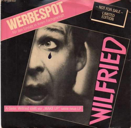 Cover Wilfried - Werbespot (7, S/Sided, Single, Ltd, Promo) Schallplatten Ankauf