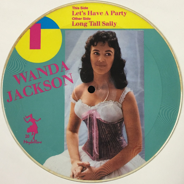 Cover Wanda Jackson - Let's Have A Party / Long Tall Sally (7, Single, Ltd, Pic) Schallplatten Ankauf