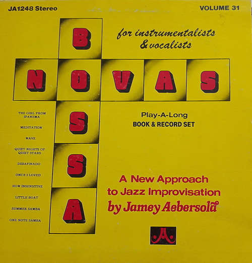 Cover Jamey Aebersold - Bossa Novas (LP, Album) Schallplatten Ankauf