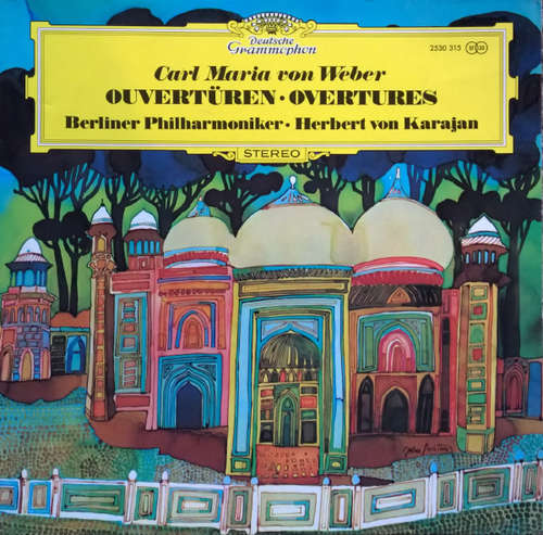 Cover Carl Maria von Weber, Herbert von Karajan - Ouvertüren - Overtures (LP) Schallplatten Ankauf
