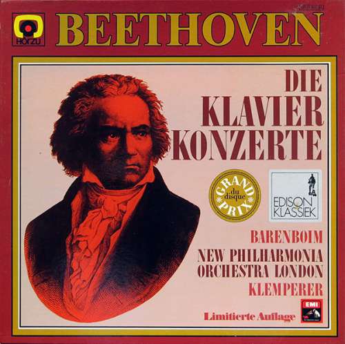 Cover Beethoven* - Barenboim* - Klemperer*, New Philharmonia Orchestra London* - Die Klavierkonzerte (4xLP, Ltd + Box) Schallplatten Ankauf