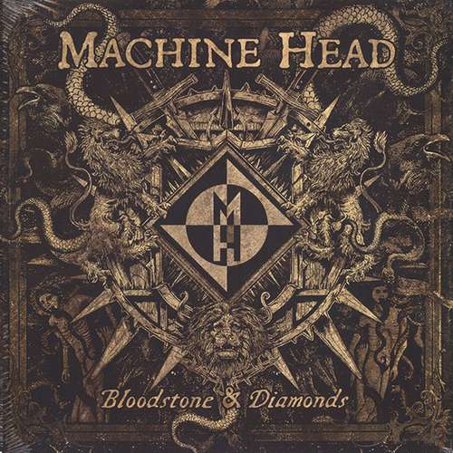 Cover Machine Head (3) - Bloodstone & Diamonds (2xLP, Album, Pic) Schallplatten Ankauf