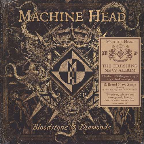 Cover Machine Head (3) - Bloodstone & Diamonds (2xLP, Album, 180) Schallplatten Ankauf