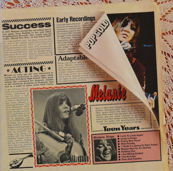 Bild Melanie (2) - Pop Gold (LP, Album, Club, RE) Schallplatten Ankauf