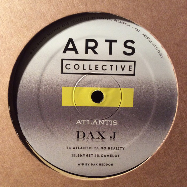Cover Dax J - Atlantis (12, EP) Schallplatten Ankauf