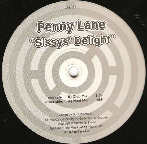 Cover Penny Lane - Sissys' Delight (12) Schallplatten Ankauf
