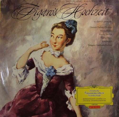 Cover Mozart* - Berliner Philharmoniker, Ferdinand Leitner - Figaro's Hochzeit (LP) Schallplatten Ankauf