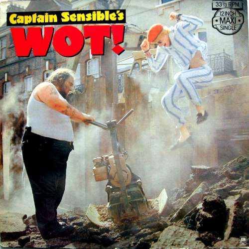 Cover Captain Sensible - Wot! (12, Maxi) Schallplatten Ankauf