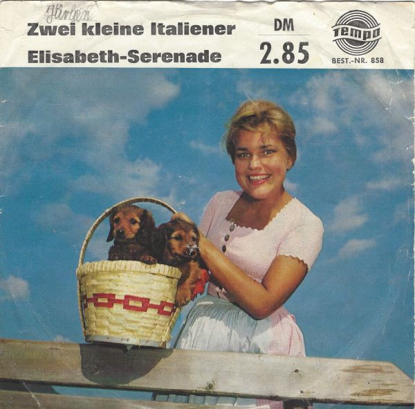 Cover Charlotte Marian, Die Serenaden-Sänger - Zwei Kleine Italiener / Elisabeth-Serenade (7, Single) Schallplatten Ankauf