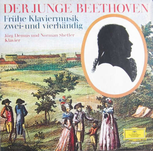 Cover Beethoven* - Jörg Demus, Norman Shetler - Der Junge Beethoven (Frühe Klaviermusik Zwei- Und Vierhändig) (LP) Schallplatten Ankauf