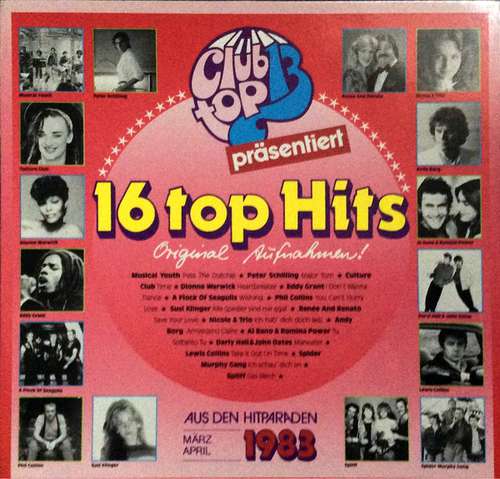 Cover Various - 16 Top Hits - Aus Den Hitparaden März / April 1983 (LP, Comp) Schallplatten Ankauf