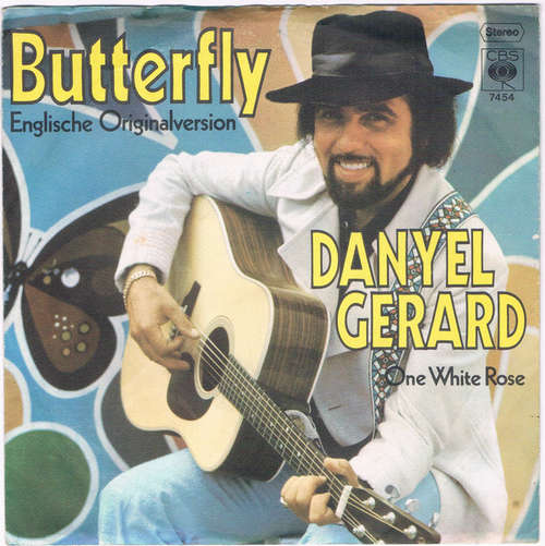 Cover Danyel Gerard* - Butterfly / One White Rose (7, Single) Schallplatten Ankauf