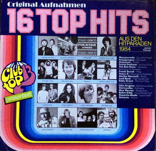 Cover Various - 16 Top Hits - Aus Den Hitparaden Januar / Februar 1984 (LP, Comp, Club) Schallplatten Ankauf