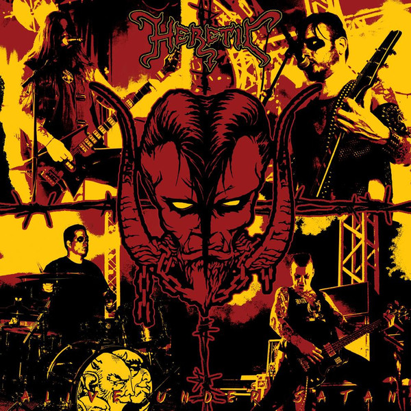 Cover Heretic (4) - Alive Under Satan (LP, S/Sided, MiniAlbum) Schallplatten Ankauf