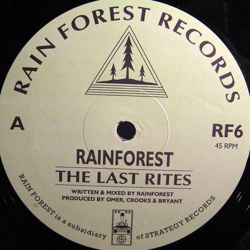 Cover Rainforest - The Last Rites / Mania (12) Schallplatten Ankauf
