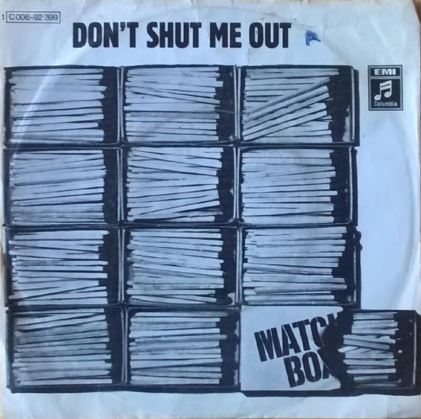 Cover Matchbox (2) - Don't Shut Me Out (7, Single) Schallplatten Ankauf