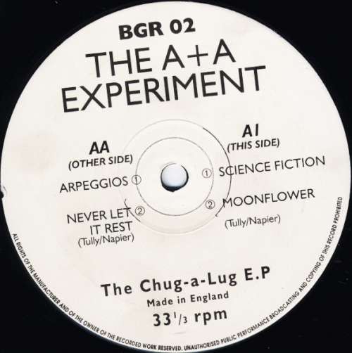 Cover The A + A Experiment - The Chug - A - Lug EP (12) Schallplatten Ankauf