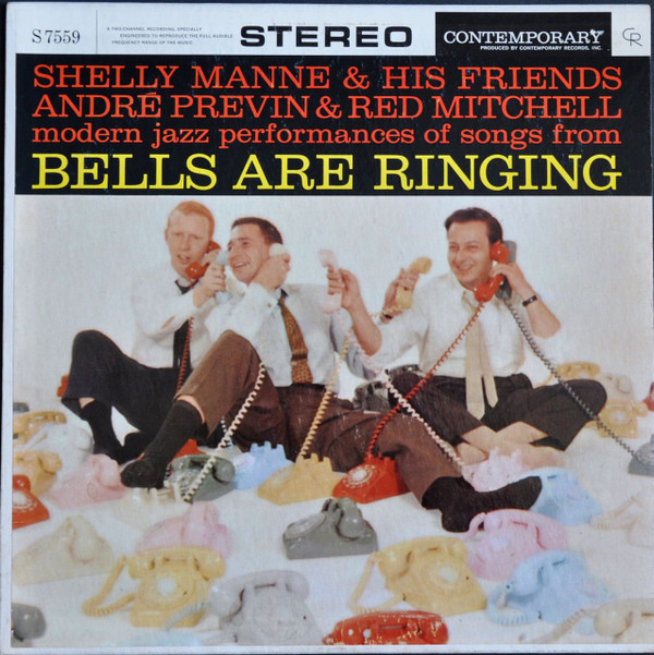 Cover Shelly Manne & His Friends, André Previn & Red Mitchell - Bells Are Ringing (LP, Album) Schallplatten Ankauf