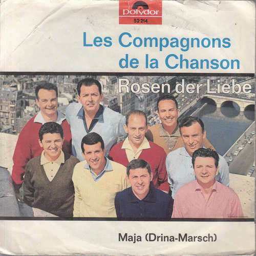 Cover Les Compagnons De La Chanson - Rosen Der Liebe (7, Single, Mono) Schallplatten Ankauf