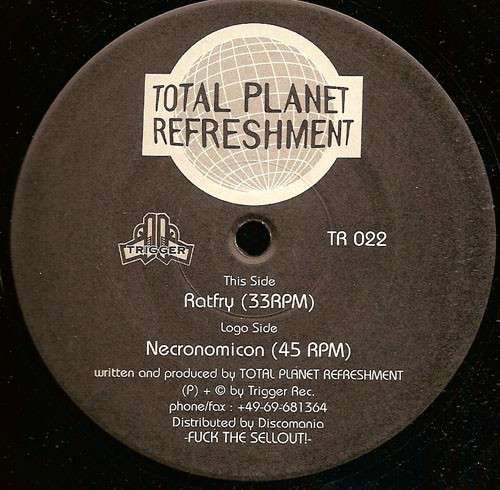 Cover Total Planet Refreshment - Necronomicon (12) Schallplatten Ankauf