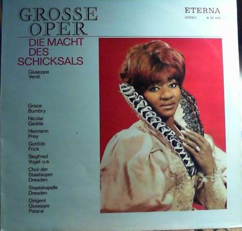 Cover Giuseppe Verdi, Staatskapelle Dresden, Giuseppe Patanè - Die Macht Des Schicksals - Opernquerschnitt (LP, Album) Schallplatten Ankauf