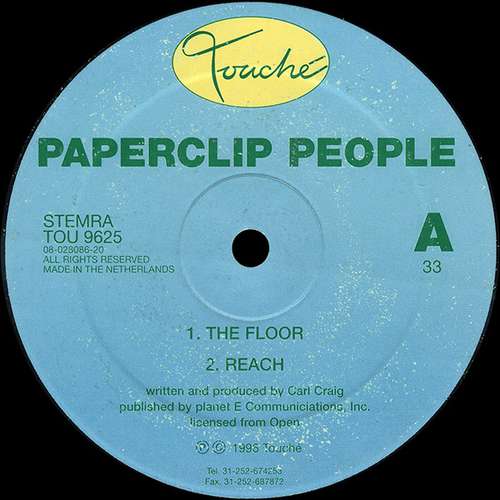 Cover Paperclip People - The Floor (12) Schallplatten Ankauf