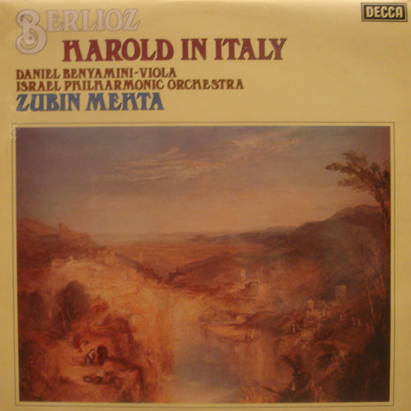 Cover Berlioz* • Daniel Benyamini • Israel Philharmonic Orchestra Conducted By Zubin Mehta - Harold In Italy (LP, Album) Schallplatten Ankauf