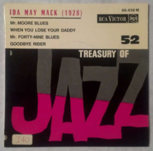 Cover Ida May Mack - Treasury Of Jazz Vol. 52 (7, EP) Schallplatten Ankauf