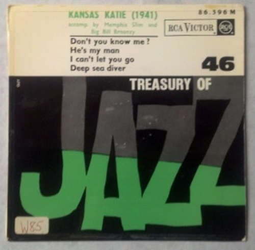 Cover Kansas Katie - Treasury Of Jazz N° 46 (7, EP) Schallplatten Ankauf