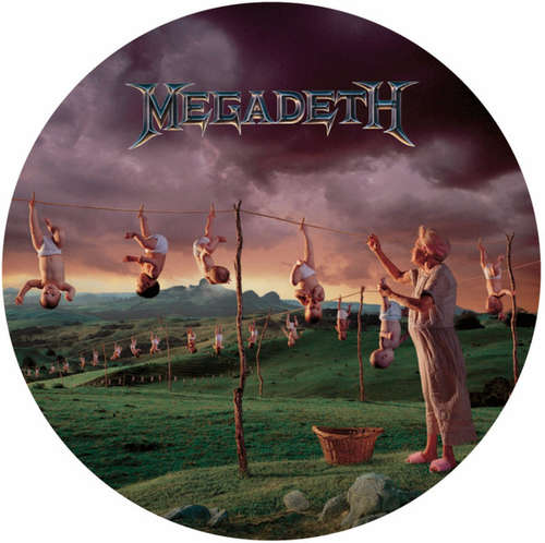 Cover Megadeth - Youthanasia (LP, Album, Pic, RE) Schallplatten Ankauf