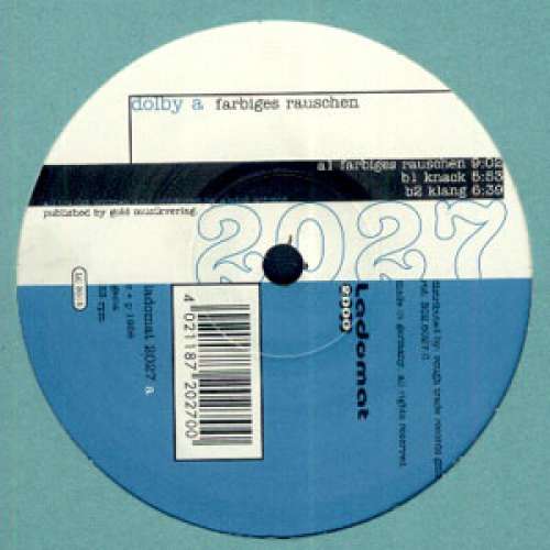 Cover Dolby A - Farbiges Rauschen (12) Schallplatten Ankauf