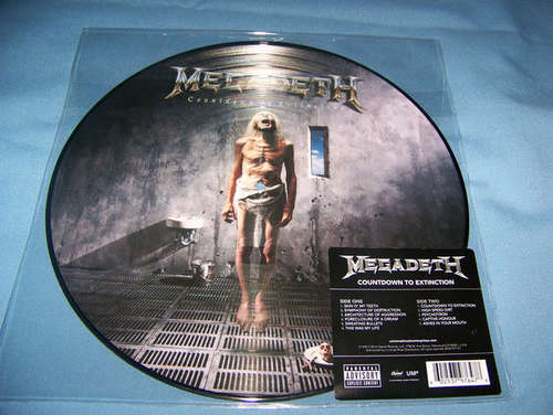 Cover Megadeth - Countdown To Extinction (LP, Album, Ltd, Pic, RM, RP) Schallplatten Ankauf